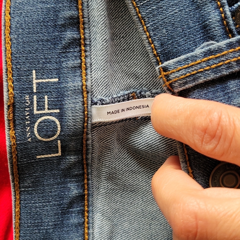 LOFT Modern Skinny Jeans‎ Size 26 Dark Wash - Picture 3 of 9